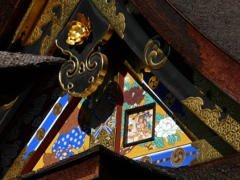 一之宮貫前神社本殿の雷神