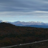 初冠雪の谷川連峰