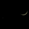 月と金星（2017年1月）