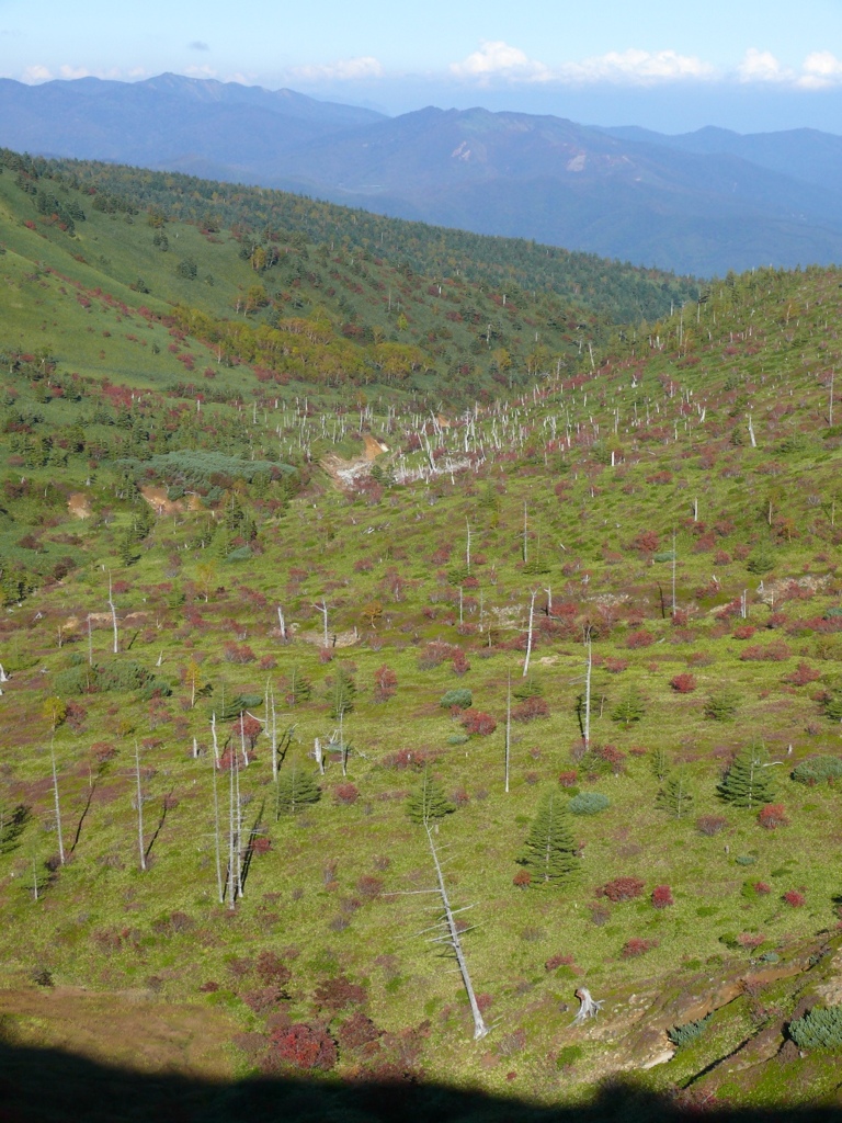 秋の草津白根山