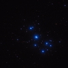 佐久間ダム(静岡)付近 プレアデス星団 
