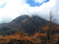 晩秋の日光白根山