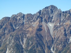 奥穂、涸沢岳