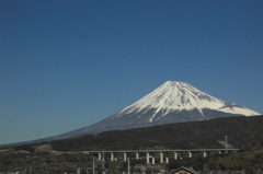 2013年年末の富士山