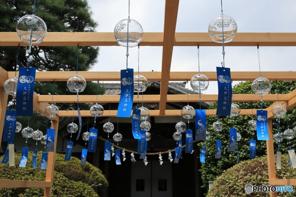 青い風鈴