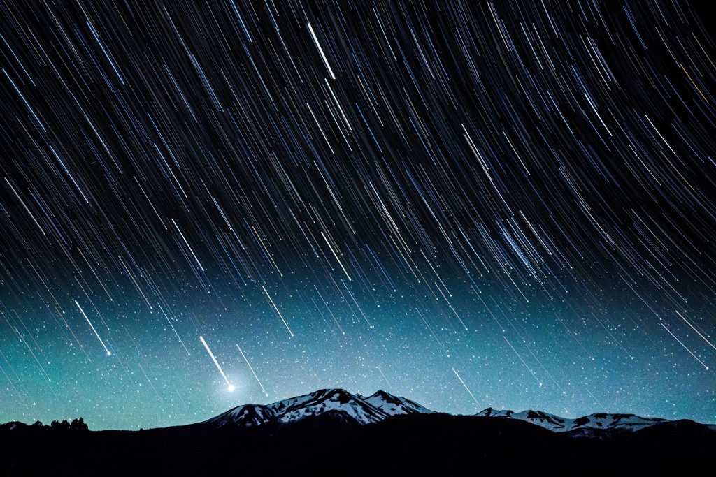 空から降る一億の星 by 夜 （ID：6790950） - 写真共有サイト:PHOTOHITO