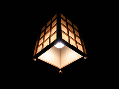 ２階の明かり
