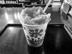 風呂上がりのかき氷