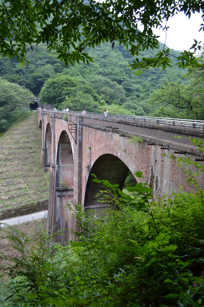 碓氷峠　めがね橋