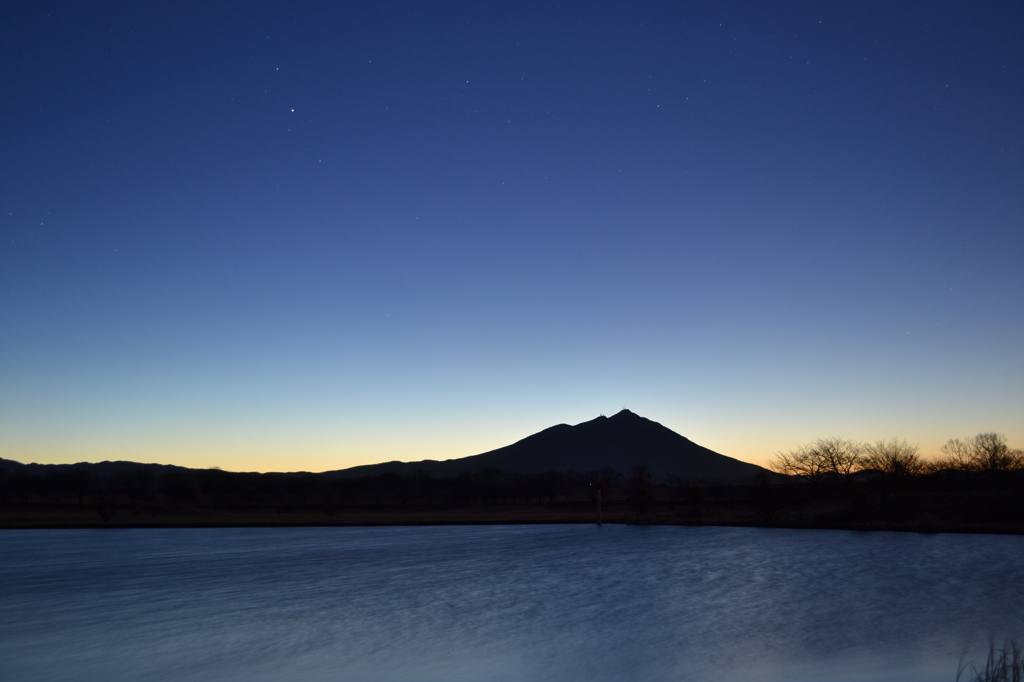 Mt. Tsukubaの夜明け2
