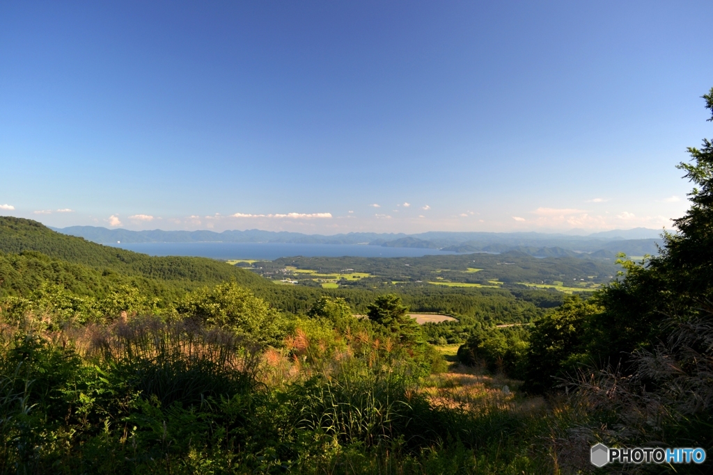 猪苗代湖と会津の絶景