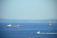 観音崎からの眺め　東京湾2