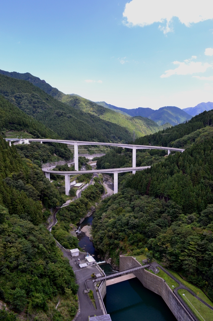 秩父のループ橋