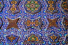 モスクの壁画　イラン