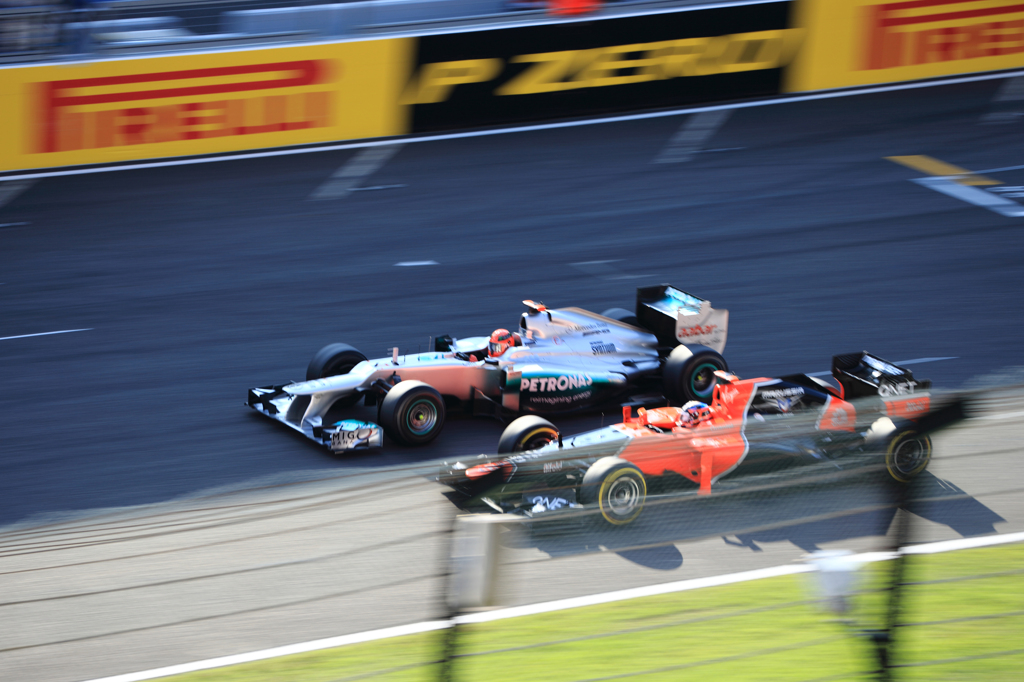 ミハエル・シューマッハ鈴鹿F1ラストラン