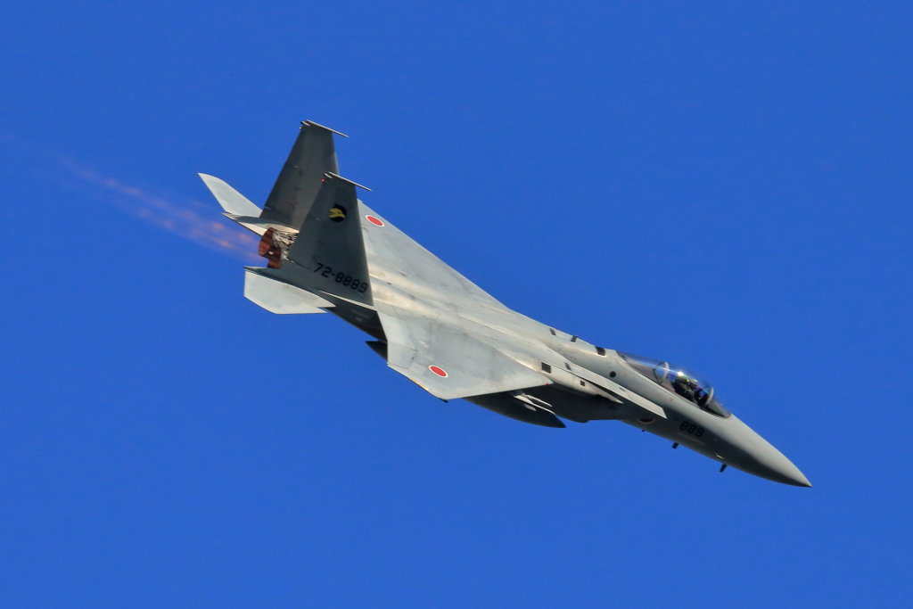 入間基地航空祭2017 F-15帰投(8)