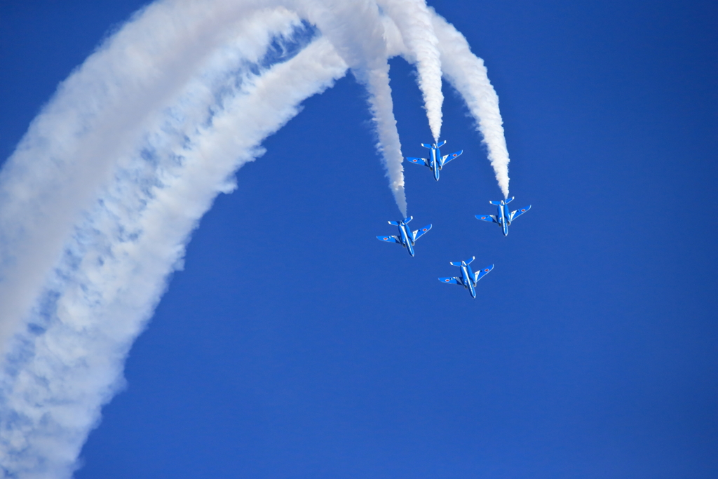 入間基地航空祭2017 ブルーインパルス展示飛行(第1区分)(23)