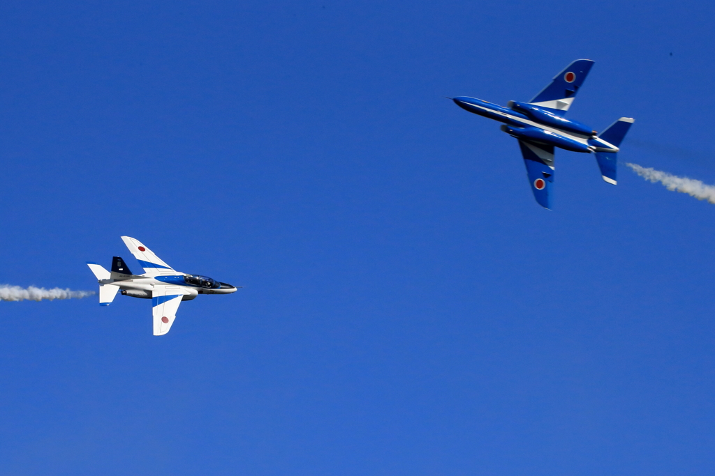 入間基地航空祭2017 ブルーインパルス展示飛行(第1区分)(28)