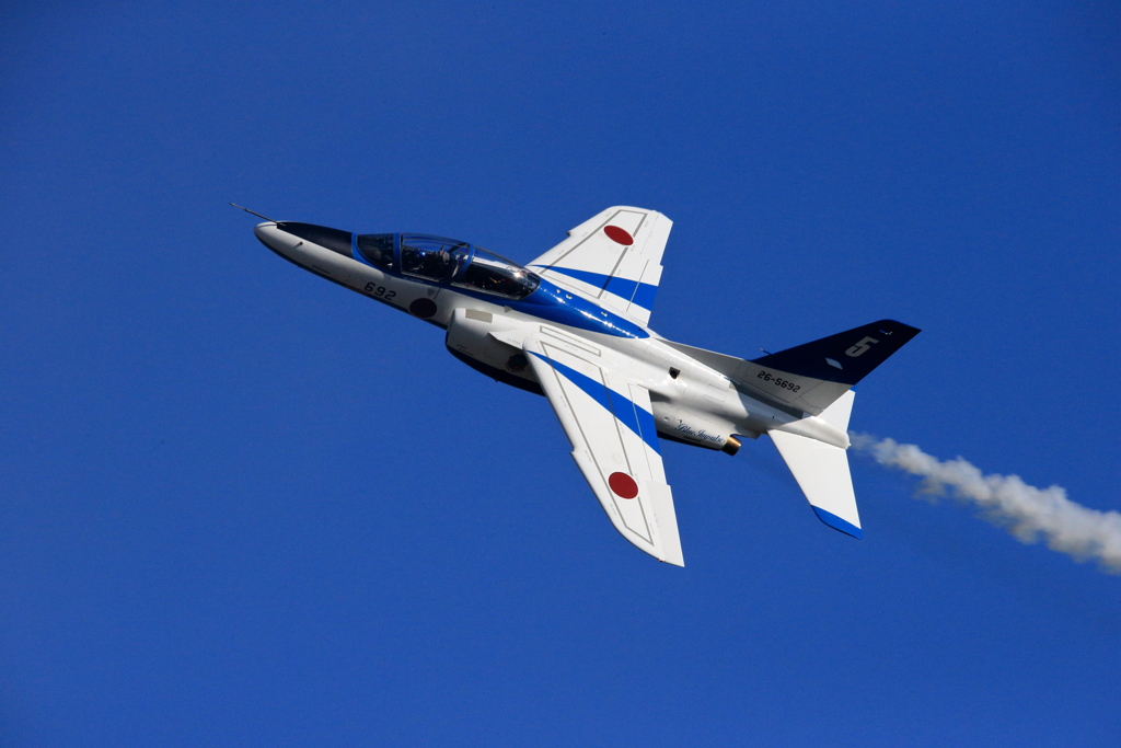 入閒航空祭2017　ブルーインパルス展示飛行(第1区分)(14)