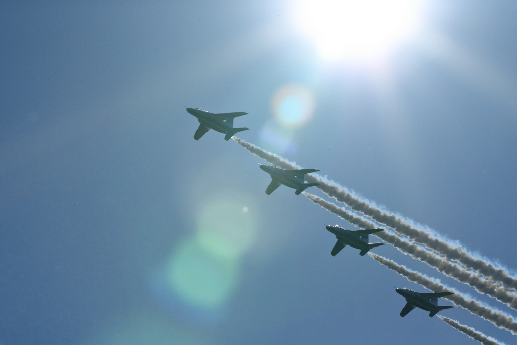 入閒航空祭2017　ブルーインパルス展示飛行(第1区分)(19)