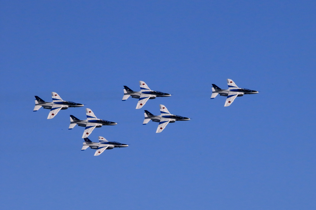 入間基地航空祭2017 ブルーインパルス展示飛行(第1区分)(46)