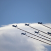 入間航空祭 2018（ブルーインパルス予行）(2)