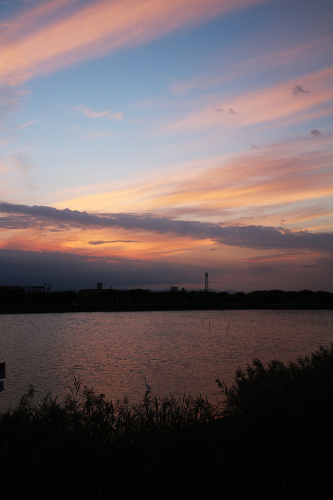 秋の夕暮れ