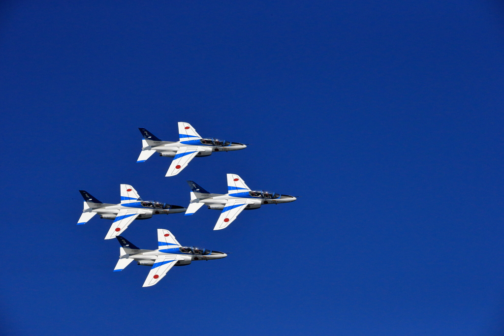 入閒航空祭2017　ブルーインパルス展示飛行(第1区分)(6)