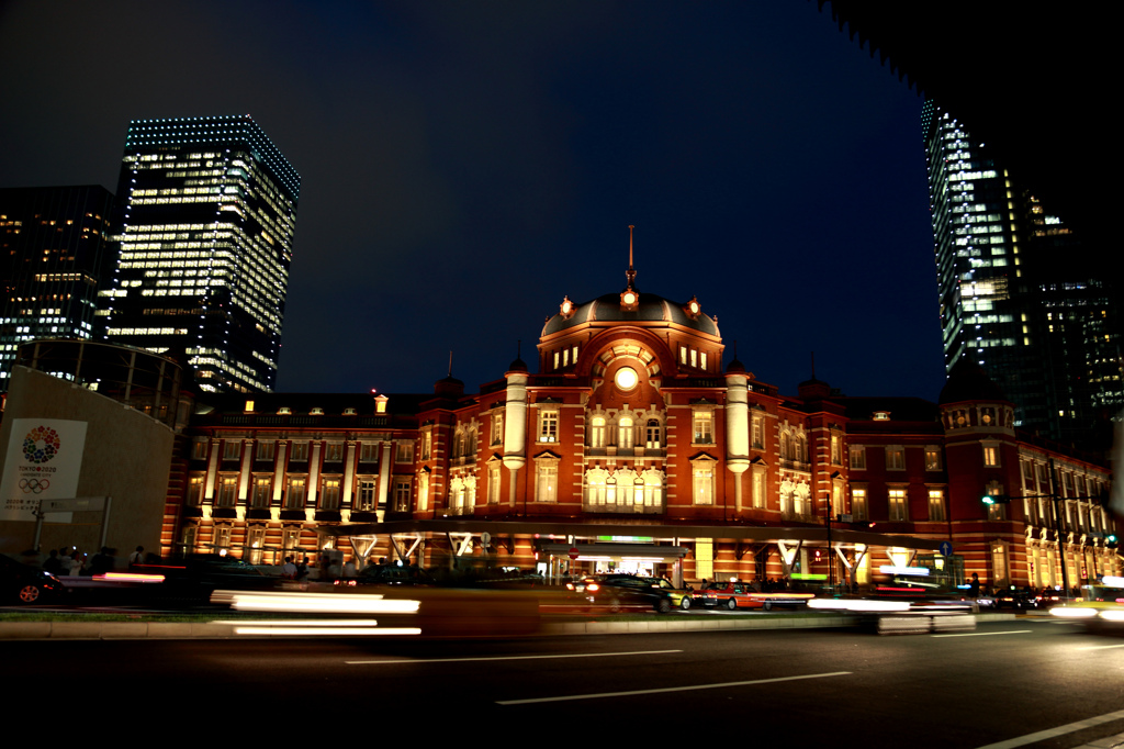 東京駅丸の内駅舎ライトアップ