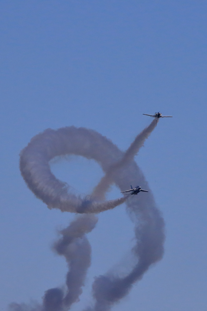 入間基地航空祭2017 ブルーインパルス展示飛行(第1区分)(55)