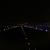 夜の滑走路