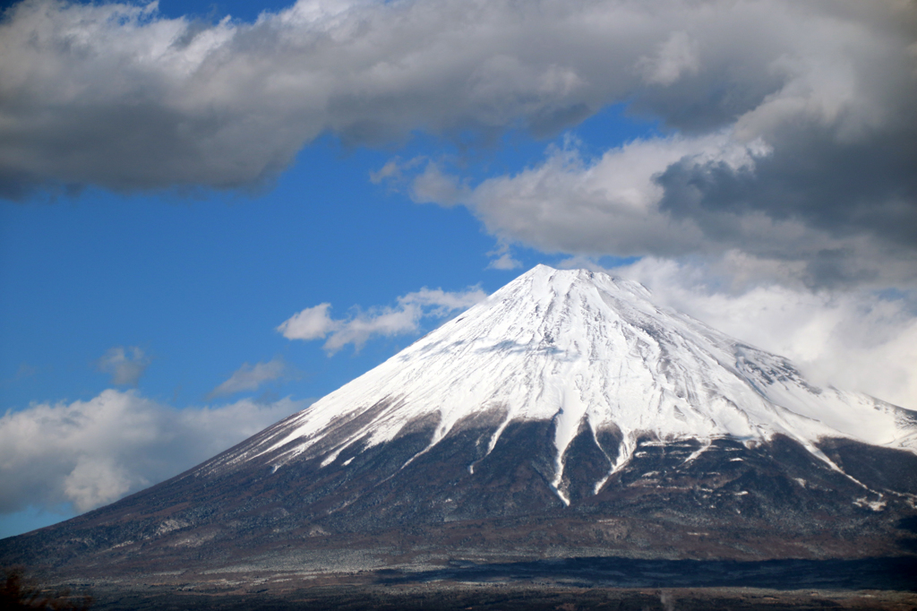 新幹線からの富士山