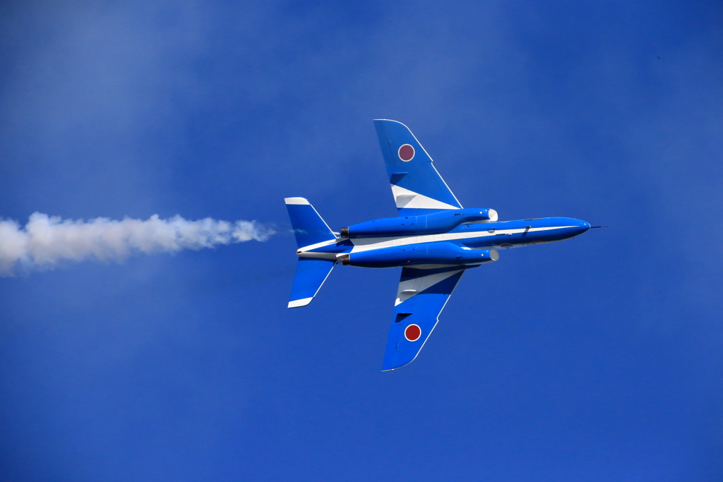 入間基地航空祭2017 ブルーインパルス展示飛行(第1区分)(37)
