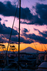 sunset marina