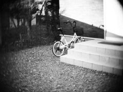 娘の自転車