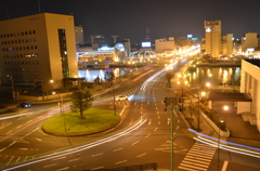 幣舞公園から望む幣舞橋