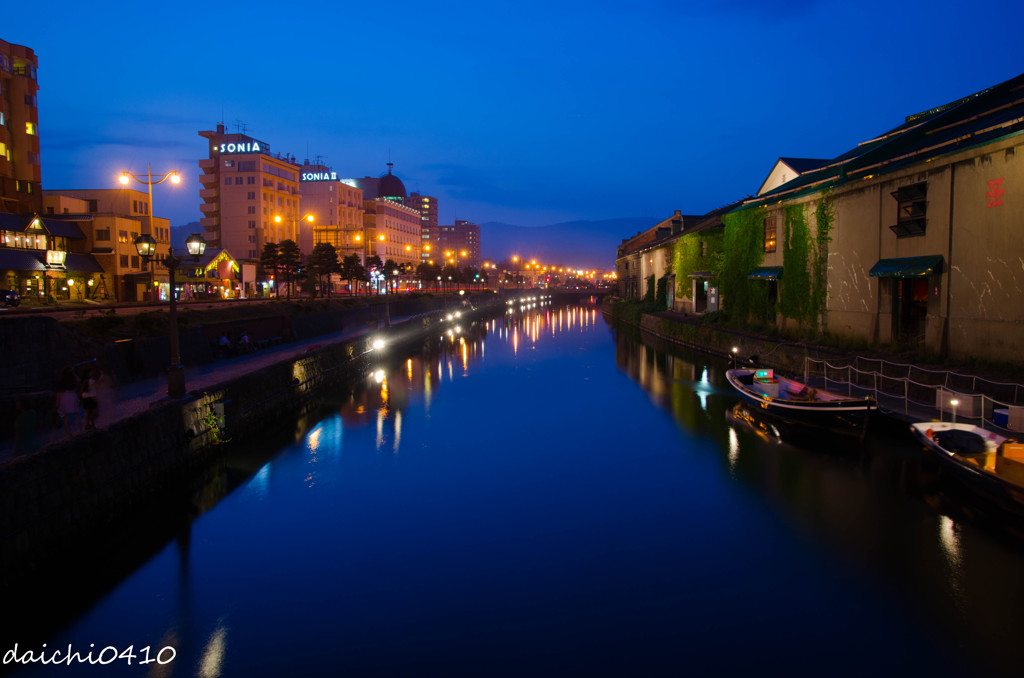The　Otaru　canal