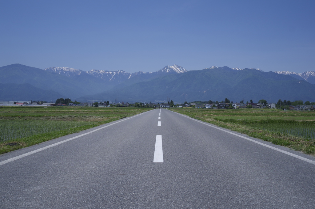 滑走したくなる道