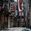 朝の法善寺横丁