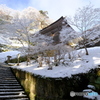 雪の山寺