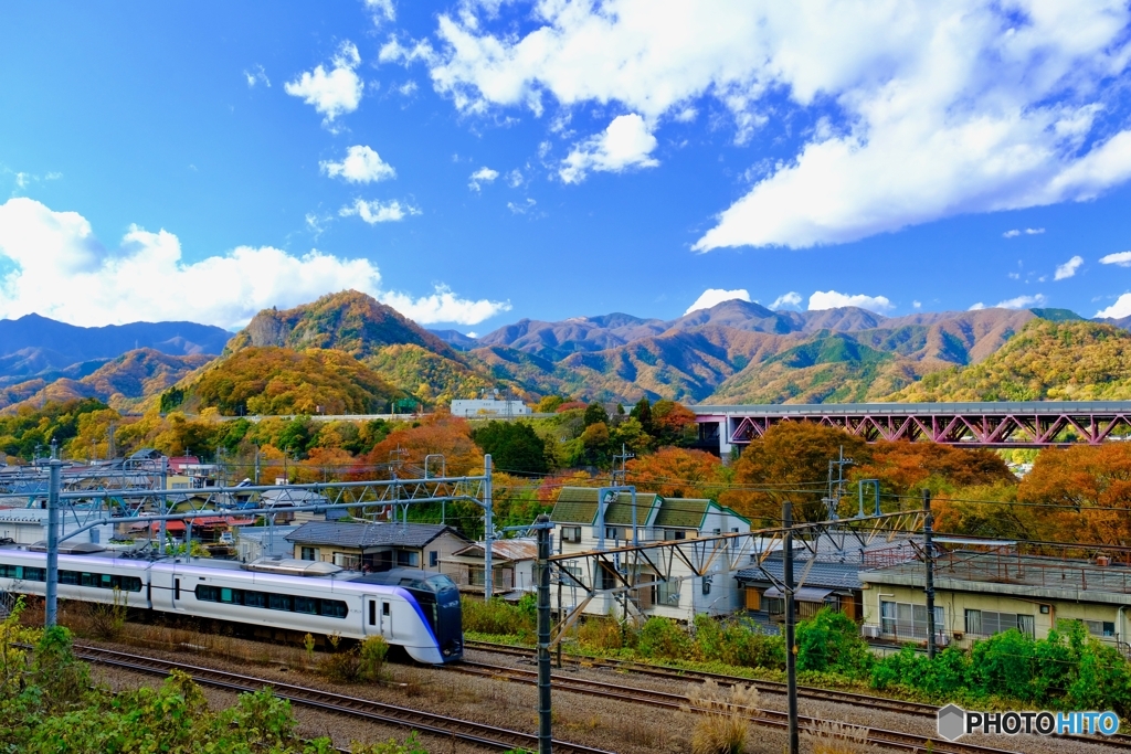 甲斐路を行けば、