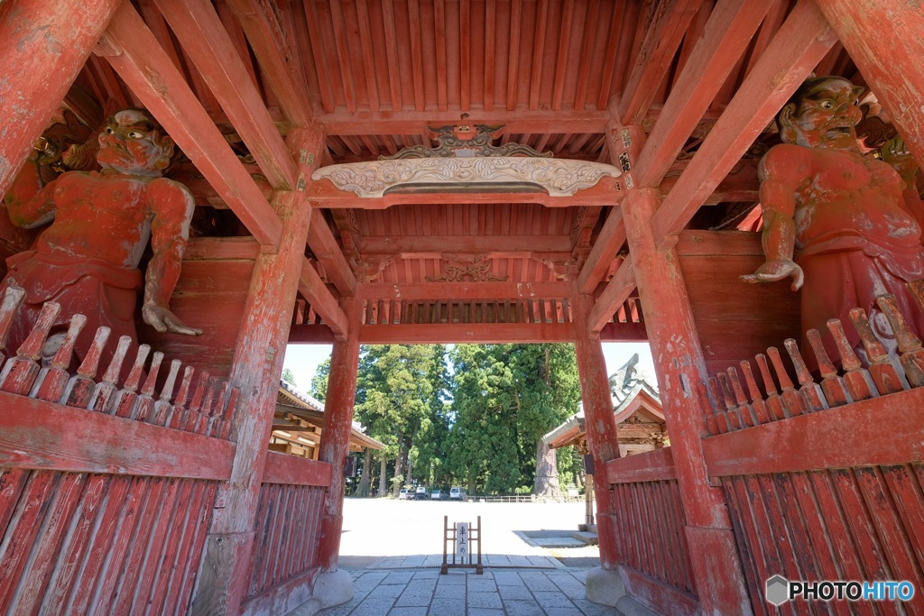 清澄寺　仁王門