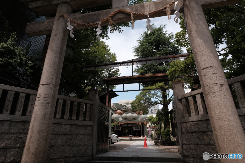 難波八阪神社