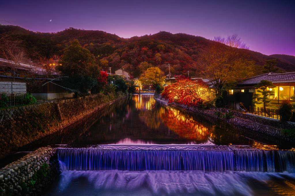 京都・嵐山～桂川支流～