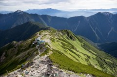 山小屋のある風景　＝南アルプス編＝