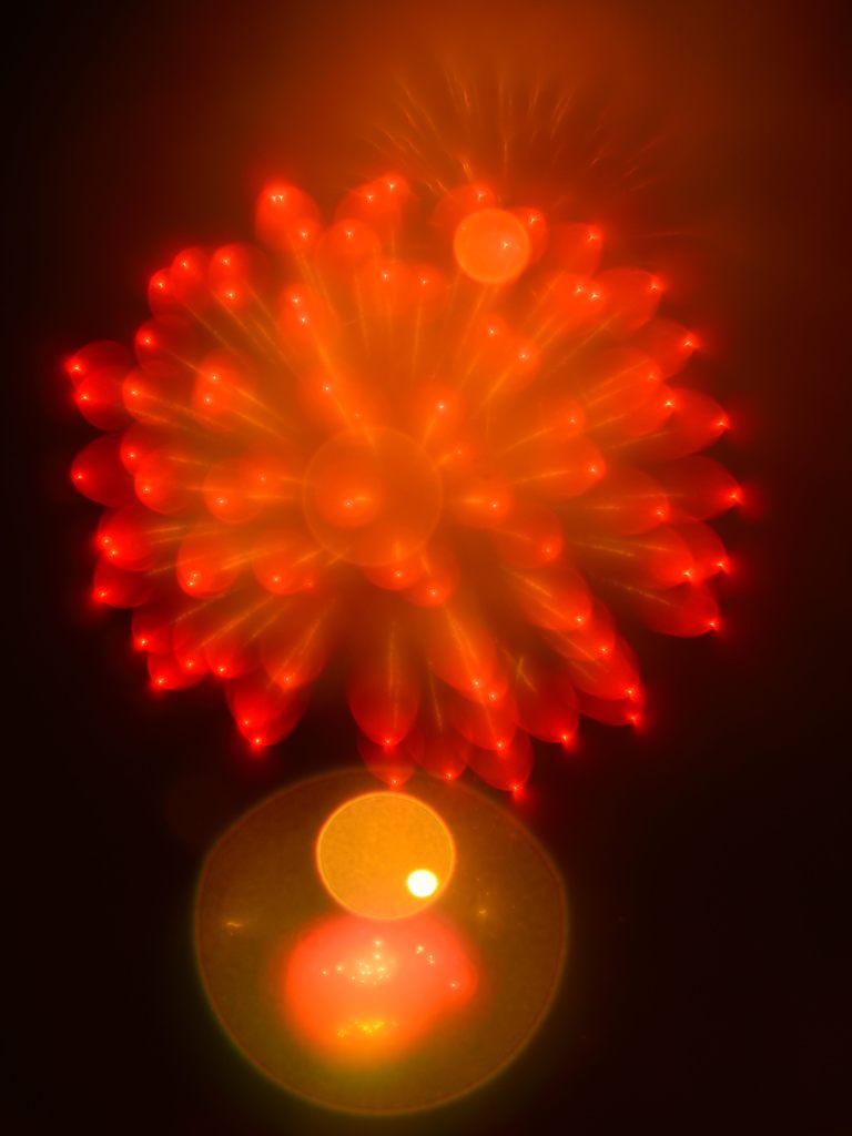 幻想的な花火　その２