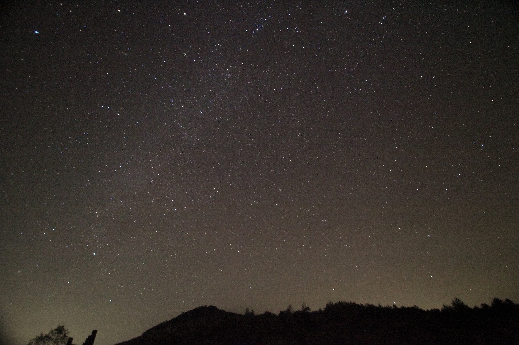 東の星空