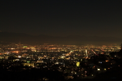 愛宕山こどもの国からの夜景　２