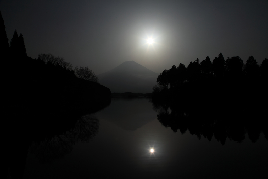田貫湖からの富士山
