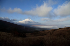 富士山と雲海